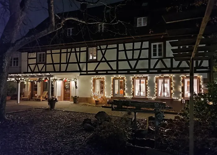 Alojamento de Acomodação e Pequeno-almoço Boutique-hotel Krone Denzlingen